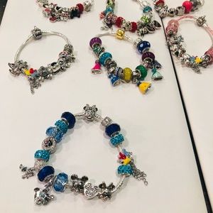 Mickey Minnie and Dumbo bracelet.